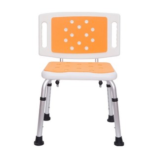 大靠背方型洗澡椅 A061-5282, 1個, 白色