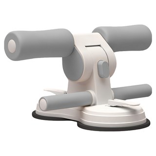 Friyu 多功能仰臥起坐輔助器 3檔可調, 瑩白灰, 單一型號