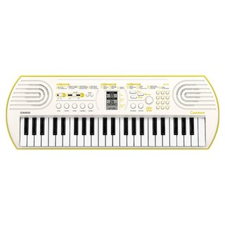 CASIO 卡西歐 電子44鍵入門款迷你鍵盤, SA-80, SA-80 (白色), 1個