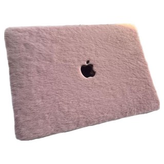 골드로드 맥북 퍼 커버 부드러운 촉감 감성 디자인케이스, 핑크, 1개