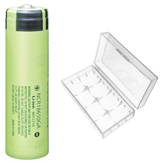 YADI 亞第 日本松下 18650可充式鋰電池 尖頭 3300mAh BT4-18650-PS-3300P-1 附防潮收納盒, 1個, 1個裝