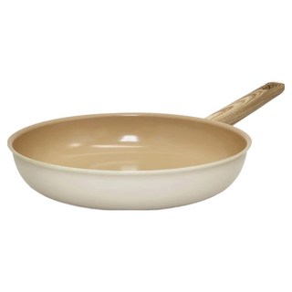 CUOCO 北歐系列 暖白仙子IH超級陶瓷不沾平底鍋, 1個, 30cm