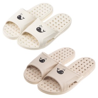 BASE ALPHA ESSENTIALS 藤編浴室拖鞋, 2套, 象牙白 + 米色