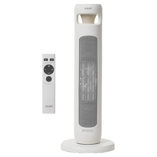 韓國 HAAN 遙控型氣氛燈石墨烯PTC暖風機, HA-25000FH, 白色