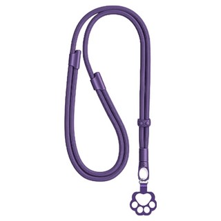 Nexpick 防纏繞手機防盜肩背式掛繩, 深紫色, 1個