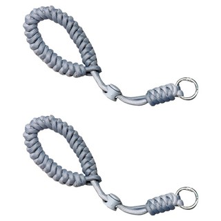 Nexpick 堅固手機防盜掛繩, 深灰色, 2個