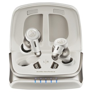 audio-technica 鐵三角 真無線耳機, 白色, ATH-TWX9MK2