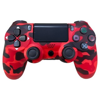 副廠 PS4手把 迷彩紅, 1個, S03-P4-22
