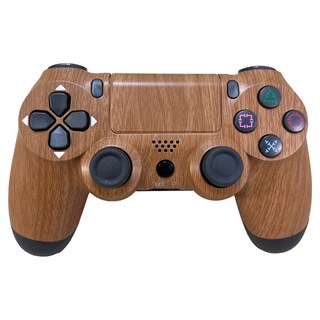 副廠 PS4手把 木紋, 1個, S03-P4-27