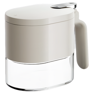 食味密封調味罐 白色, 1個, 380ml