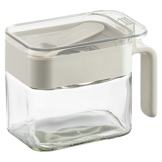 酥格調料罐 白色, 1個, 300ml