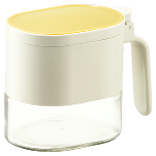 磁吸調味罐 白色, 1個, 380ml