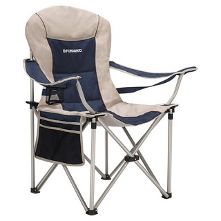 Fundango 鐵管扶手椅, 1個, 藍米色