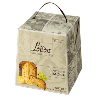 Loison 檸檬潘娜多妮聖誕蛋糕, 600g, 1個