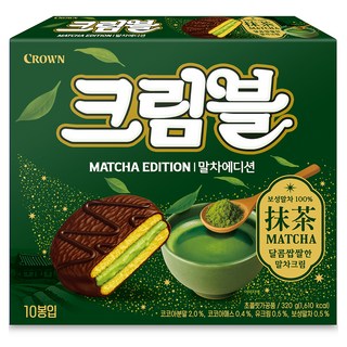 크라운 크림블 말차에디션 10p, 320g, 1개