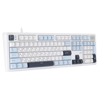 지클릭커 파도프로젝트 SPK107 8K 제주스위치 풀윤활 기계식 키보드, 화이트마린, SPK107(도각도각45g), 제조사축