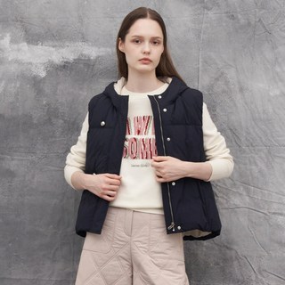 Olivia Lauren 女款鈕扣亮點羽絨背心 VVCKD5W141