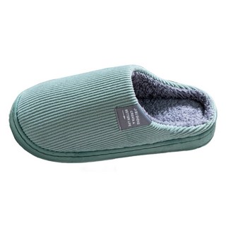 Ttabongoppa 基本款燈芯絨居家秋冬室內拖鞋 JNHA2109, 薄荷綠, 260~265