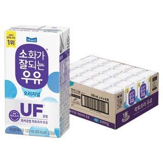소화가잘되는우유 오리지널 mini, 120ml, 24개