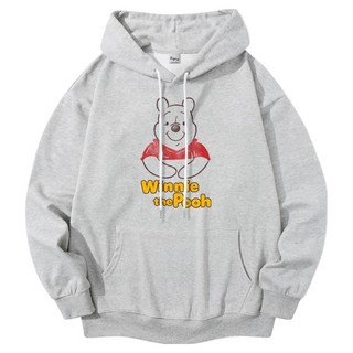 ILLUSO 男女通用 迪士尼 小熊維尼 連帽T恤