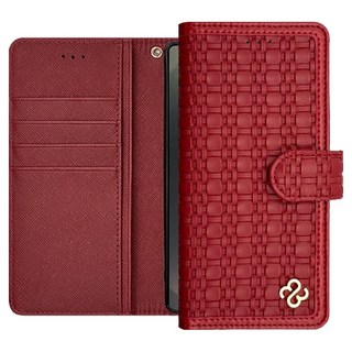 에스엠씨 엘렌 체크 월렛 다이어리 지갑 휴대폰 케이스