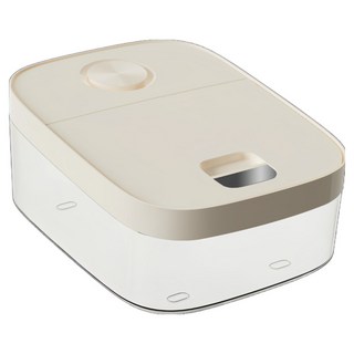 PINMOO 品沐 櫥櫃滑蓋米箱, 1個, 白色