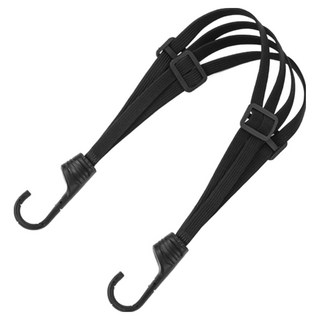 오토바이 헬멧 고정 스트랩 탄력 밴드 블랙 60cm, 1개