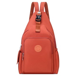 Elsso 防盜兩用背帶設計旅行斜揹包, 棕色