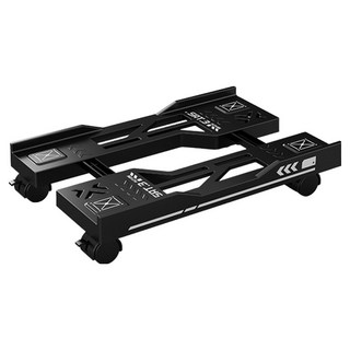 Fixmall 自由移動電腦主機架 黑色, 1個