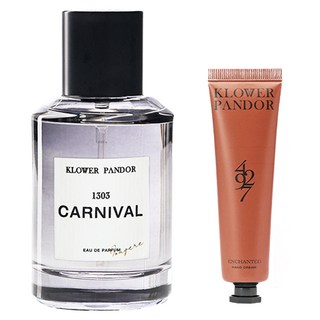 KLOWER PANDOR 台灣公司貨 自然疊香組 私人派對香水 + 荒野玫瑰香水滋潤護手霜, 1套