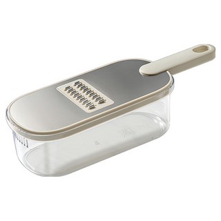 帶籃刨絲器 6刀 1.5L, 1個, 灰色