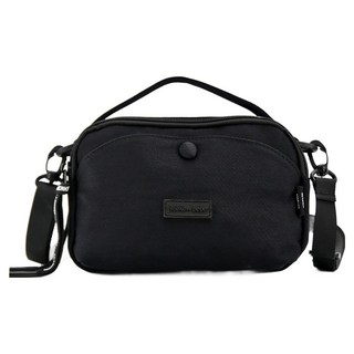 MISS BAEK 女性魅力3用防水輕量斜揹包, 黑色