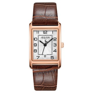 쥴리어스 스퀘어 남성용 커플 시계 JA-1494