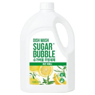 슈가버블 레몬버베나 주방세제, 2.5L, 1개