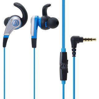 audio-technica 鐵三角 動圈驅動單元 3.5mm 有線耳機, ATH-CKX5iS, 藍色