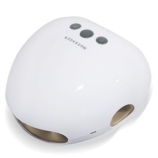 3ZeBra 溫揉指 氣壓溫感手指按摩機, G08-4, 白色