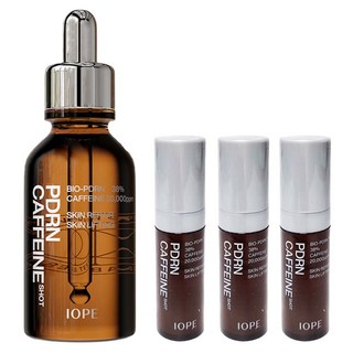 IOPE 艾諾碧 PDRN 咖啡因緊緻精華 安瓶 30ml + 小安瓶 5ml 3個, 45ml, 1組