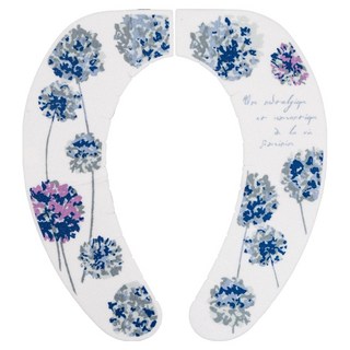 YOKOZUNA 橫鋼 消臭馬桶座墊貼, 1個, 雪玫瑰