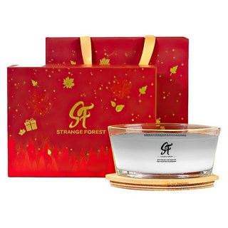 上手家居 白噪音香氛蠟燭禮盒/香薰蠟燭/芳香蠟燭/精油蠟燭/蠟燭香氛, 灰色, 安息香