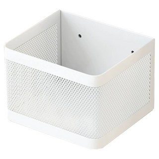 磁吸收納盒 小號, 1個, 白色