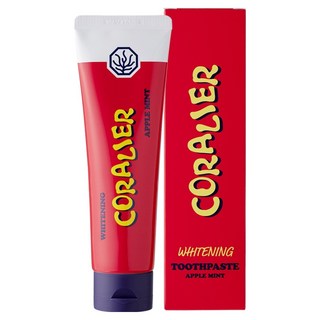 코랄리에 화이트닝 미백 치약 애플민트, 150g, 1개