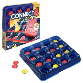 Hasbro 孩之寶 Connect 4 彈跳桌遊 G2782, 1個, 混色
