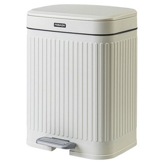 FEIDASH 飛達三和 垃圾桶 手按腳踩雙用款, 灰白色