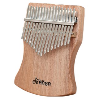 KANGA 平板桃花心木17音卡林巴 特價款, NM02, 1個