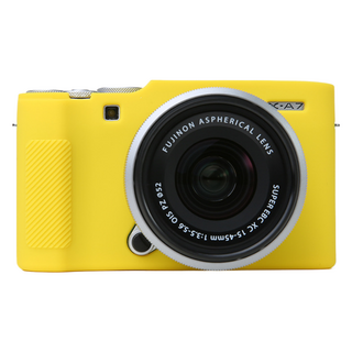 DISTIF 富士軟片 XA7 專用矽膠相機保護殼 黃色, 1個, 單一商品