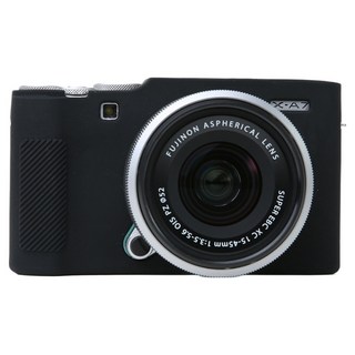 DISTIF 富士軟片 XA7 專用矽膠相機保護殼 黑色, 1個, 單一商品