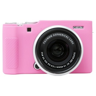 DISTIF 富士軟片 XA7 專用矽膠相機殼 粉紅色, 1個, 單一商品