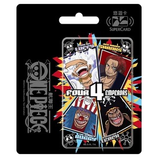 EASYCARD 悠遊卡 航海王Supercard悠遊卡, 1個, 新四皇