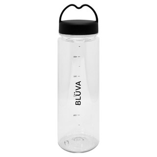블루바 눈금표시 트라이탄 하트캡 쉐이커 보틀, 1개, 500ml, 블랙