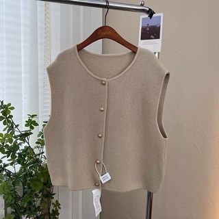 Well Life 悅生活 MICOACH 瑞典專櫃款金釦百搭背心 2件組